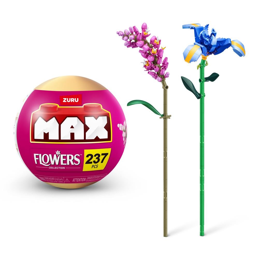 Blocos de Montar Max Premium Flowers - Íris 237 pçs em Oferta na Shopee