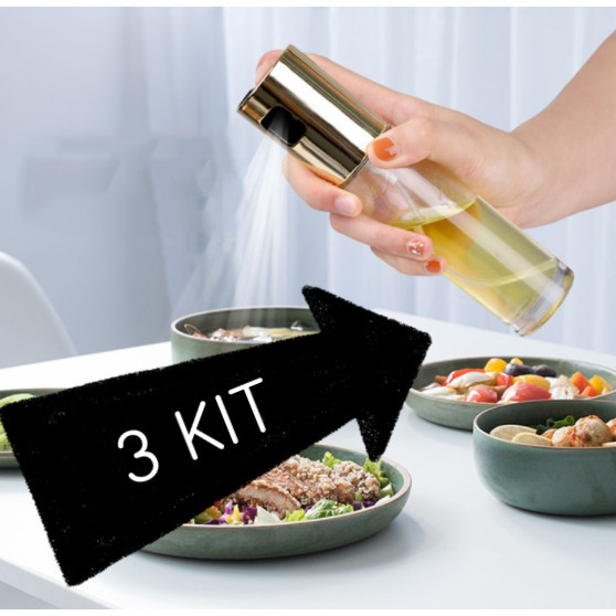 1/2/3 Peças Borrifador Azeite Pulverizador Premium Culinário Adequado Para Cozinhas 100ml Promoção