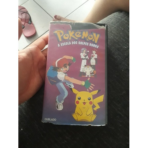 Vhs Pokémon A Escola Dos Golpes Duros Original Campinas