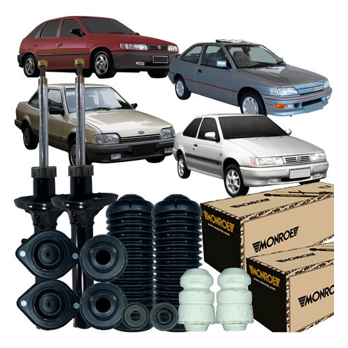 Par Amortecedor Batente Dianteiro Escort Xr3 Logus Pointer