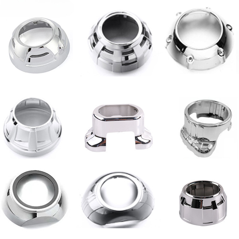 2PCS 2,5 Polegadas 3 BI XENON/LED Máscara Da Lente Do Projetor Acessórios De Luz Para Carros