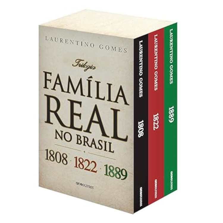 Box - Trilogia família real no Brasil
