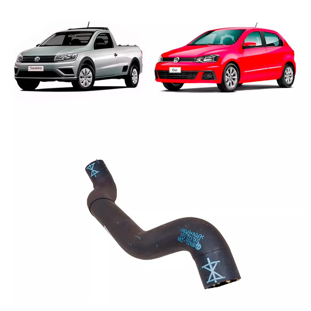 Mangueira Superior Radiador Gol Fox Voyage Orig Vw 5u0122101 em Oferta na Shopee