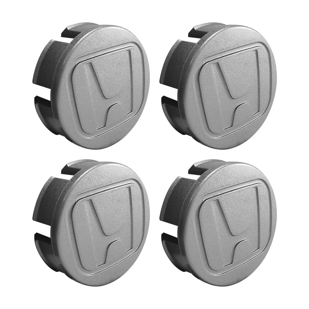 Jogo Calota Centro Roda Honda City 2009 2010 2011 Prata 58mm Jogo Calota Centro Roda Honda City 2009 2010 2011 Prata 58mm