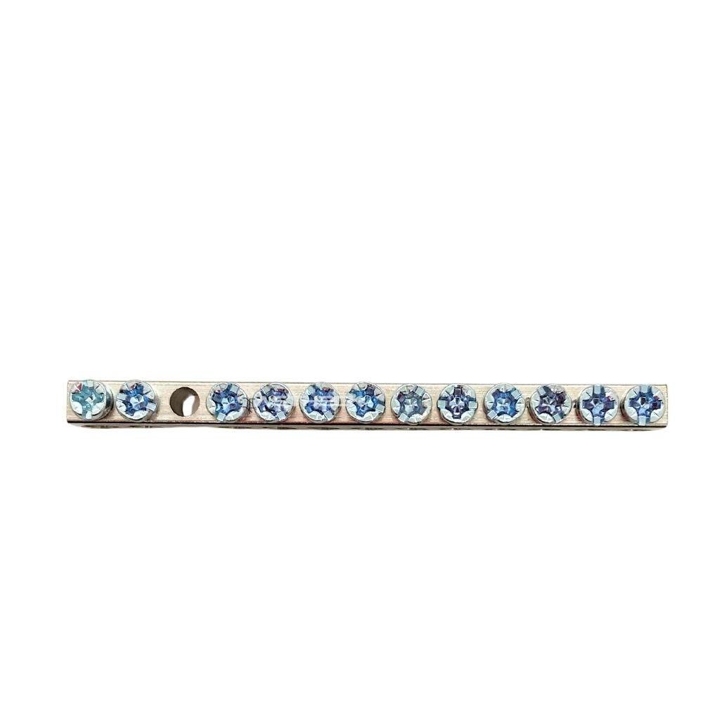Barra Neutro/Terra 12x16mm 12 Furos BNT-12 Cemar – Barramento Elétrico