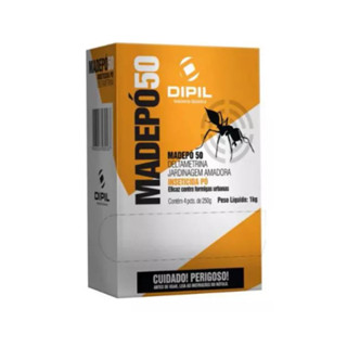 Formicida Em Pó Madepó 1kg - 4 Pctes 250g em Oferta na Shopee
