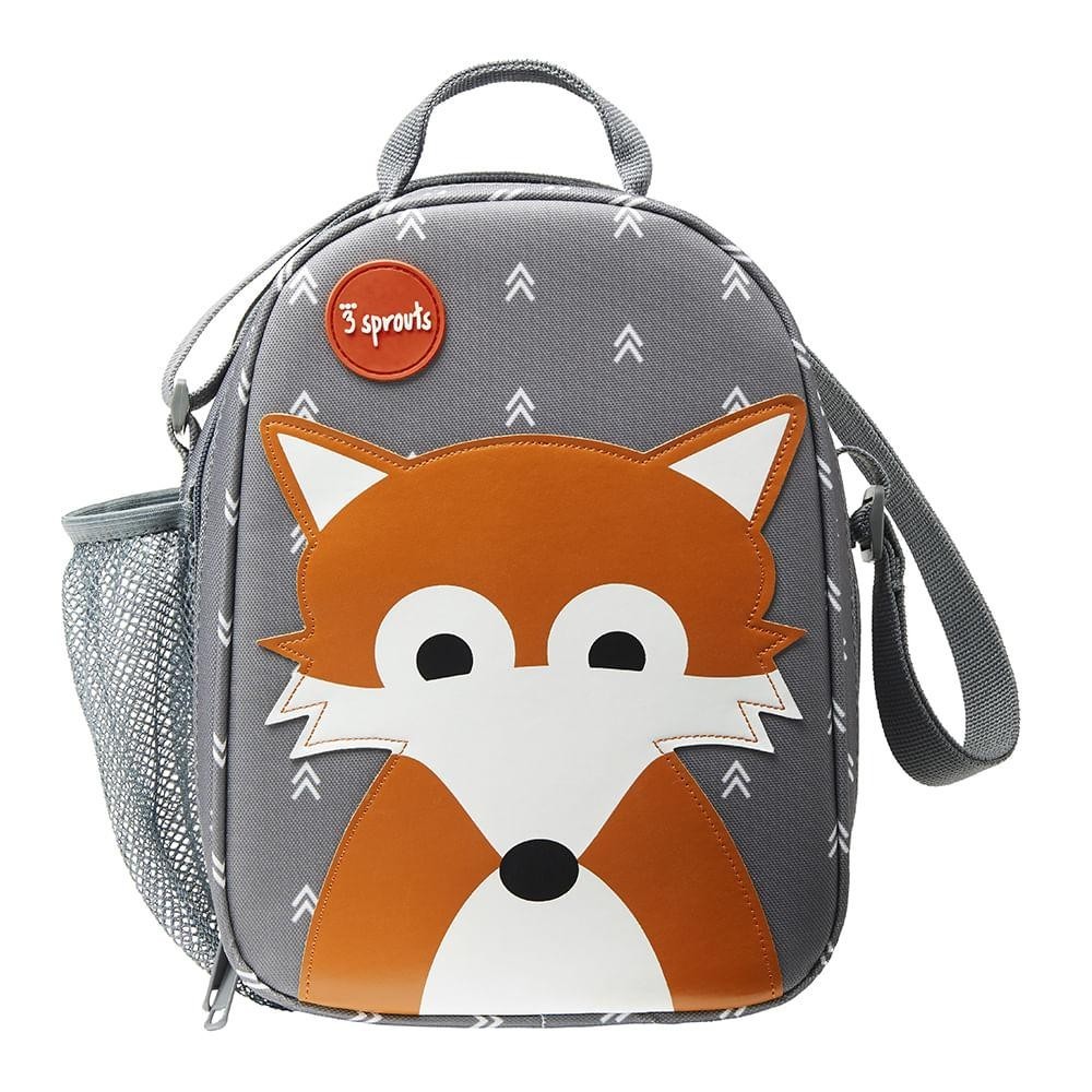 Lancheira Frasqueira Térmica Raposa 3 Sprouts em Oferta na Shopee