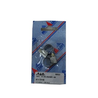Abraçadeira aço carbono 9 a 13 mm para mangueira 1/4" com 2 peças - Arcom