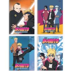 CADERNO BROCHURA 1/4 CD 80F BORUTO SAO DOMINGOS 10504 - UNITÁIRO E SORTIDO