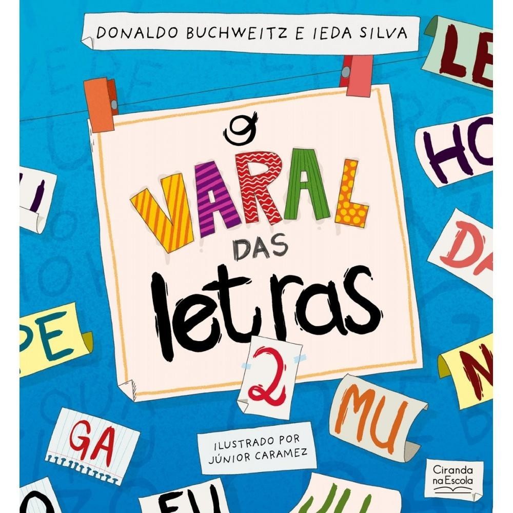 Livro Literatura infantil O varal das letras II em Oferta na Shopee