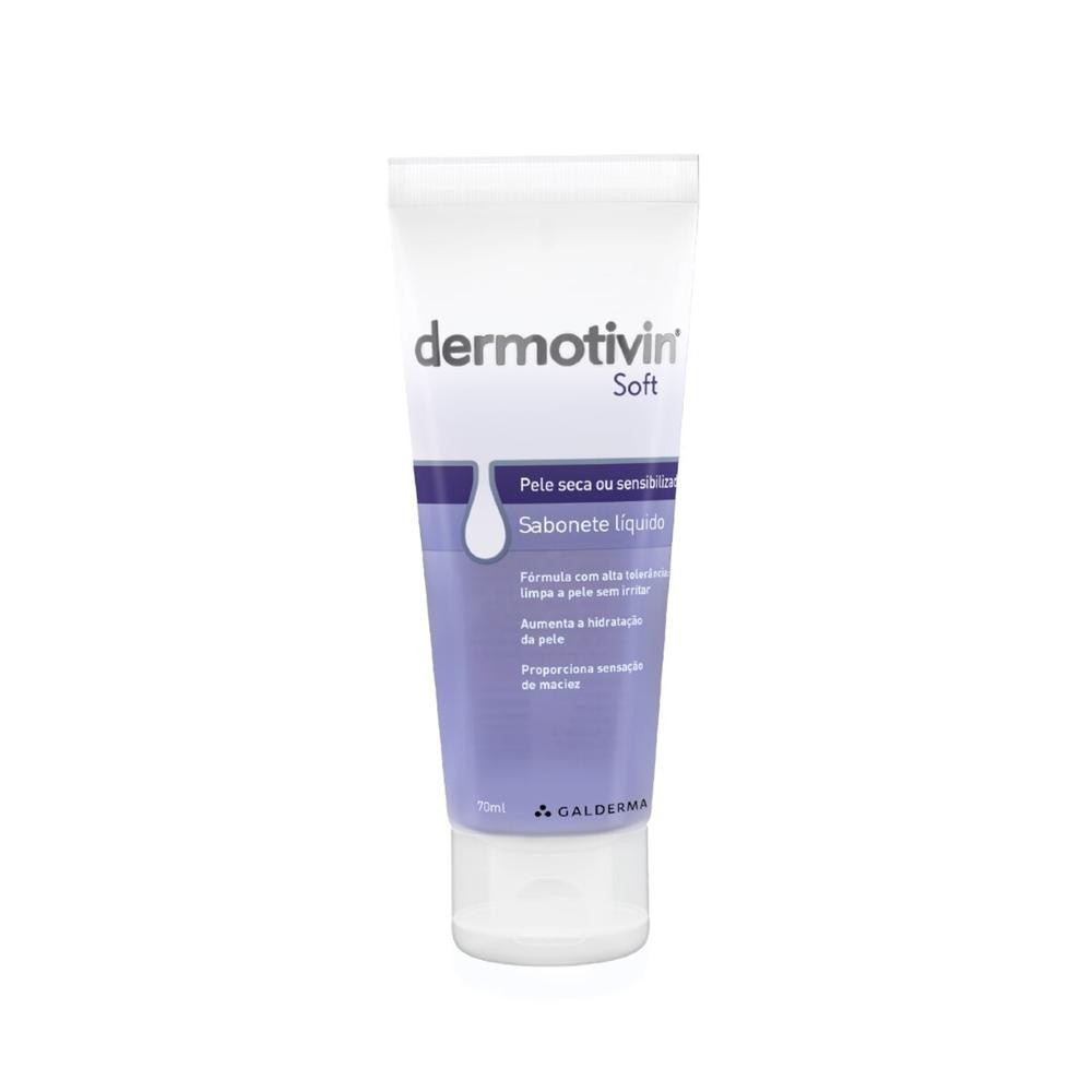 Sabonete Liquido Dermotivin Soft 70ml