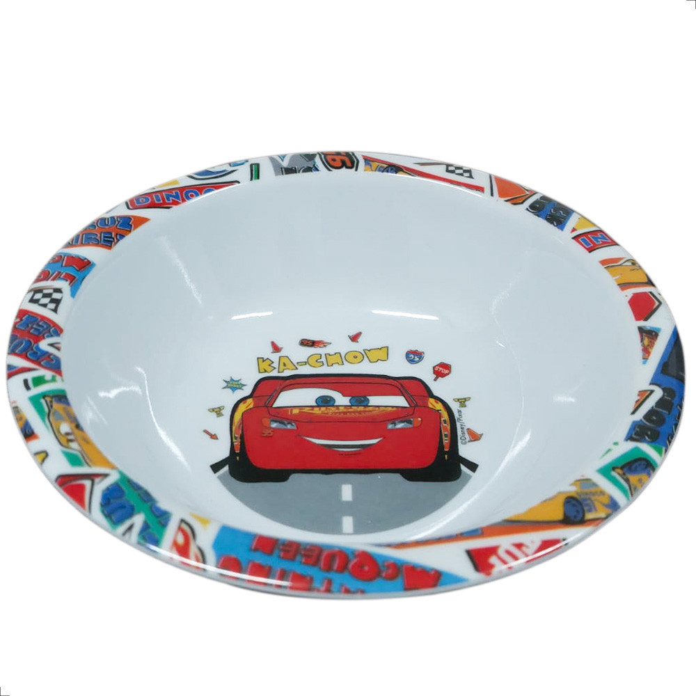 Bowl Infantil Disney Carros Meninos 16cm Melamine Yangzi em Oferta na Shopee