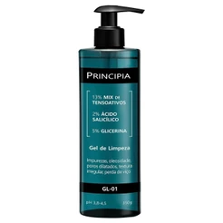 GEL DE LIMPEZA GL-01 MIX TENSOATIVOS + ÁCIDO SALICÍLICO + GLICERINA COM 350ML