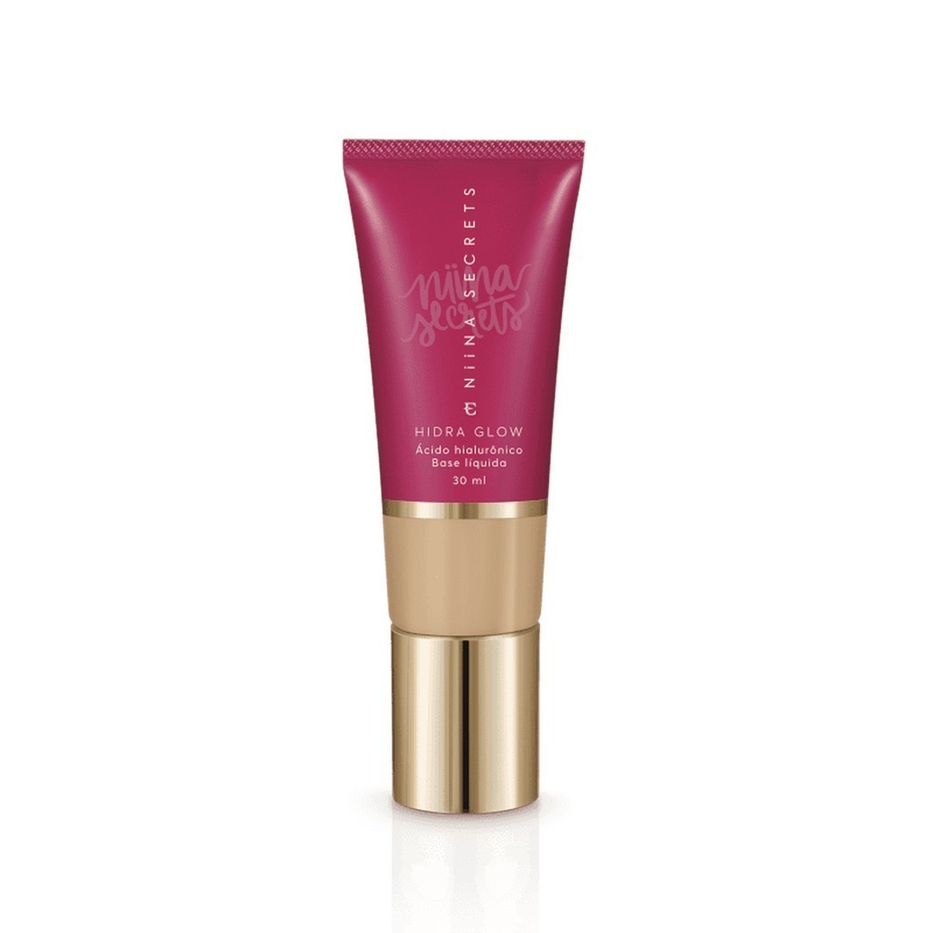 Eudora Base Líquida Niina Secrets Hidra Glow Cor 10 30ml