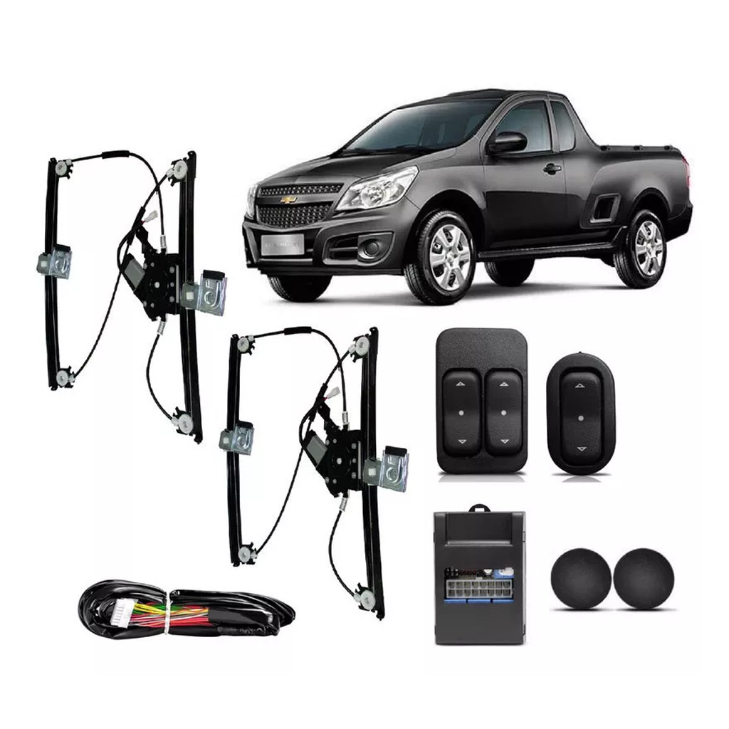 Kit Vidro Eletrico Nova Montana 2011 2012 2013 Sensorizado