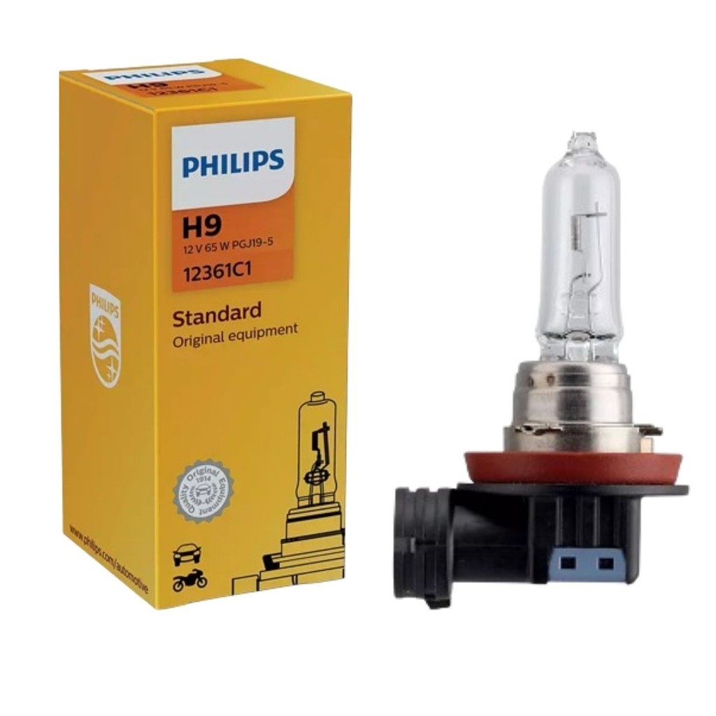LÂMPADA AUTOMOTIVA PHILIPS STANDARD H9 65W 12V UNITÁRIA em Oferta na Shopee