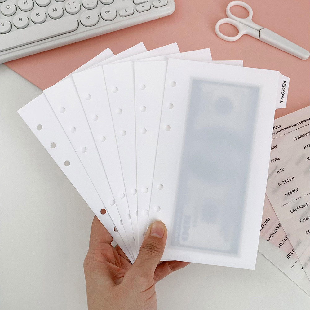 A6/A7 Índice De Encadernação Página Do Divisórias Para Caderno De Folha Solta Material De Escritório em Oferta na Shopee