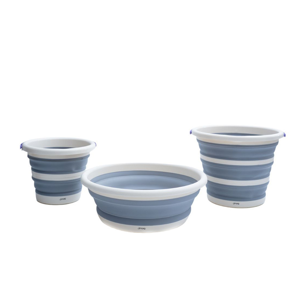 Kit Lavanderia 2 Baldes Dobráveis 5l E 10l Bacia 8l Simplo Kit Lavanderia 2 Baldes Dobráveis 5l E 10l Bacia 8l Simplo