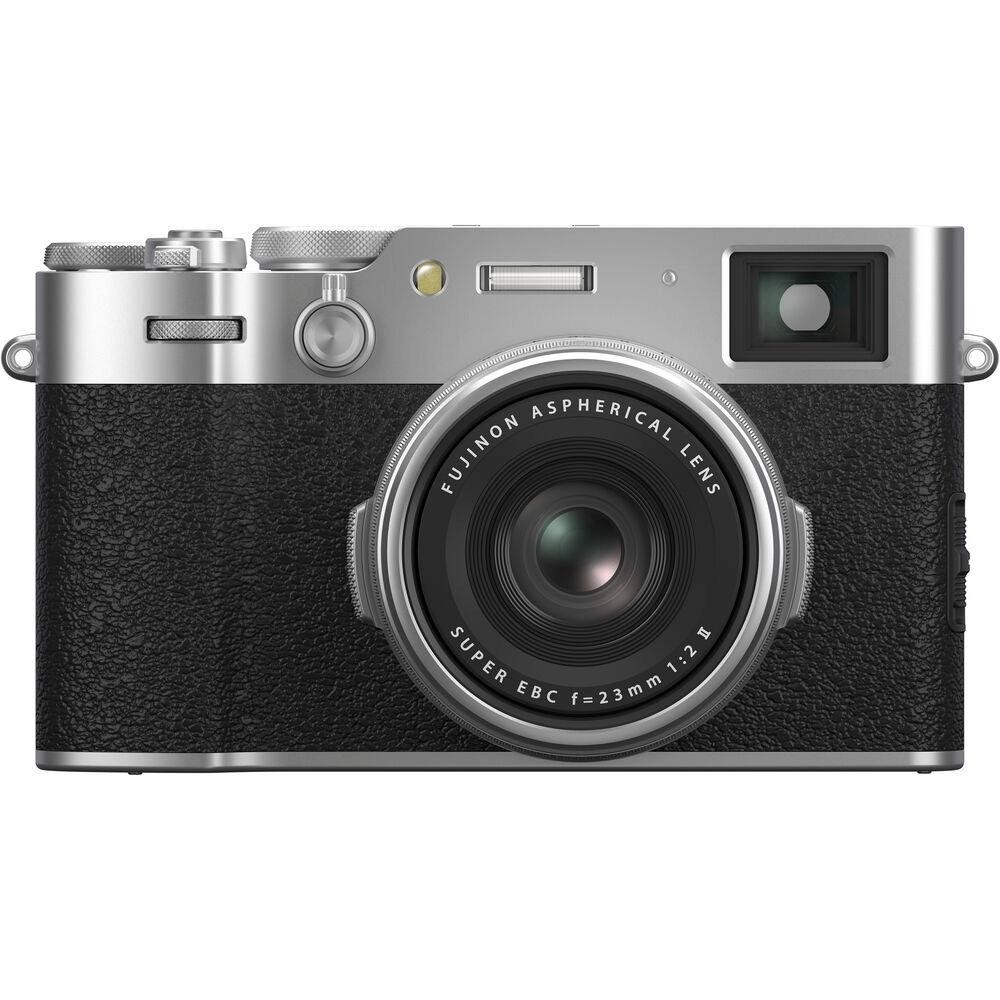 Câmera FujiFilm X100vi 6.2k 40.2mp Lente 23mm F/2 (Prata)