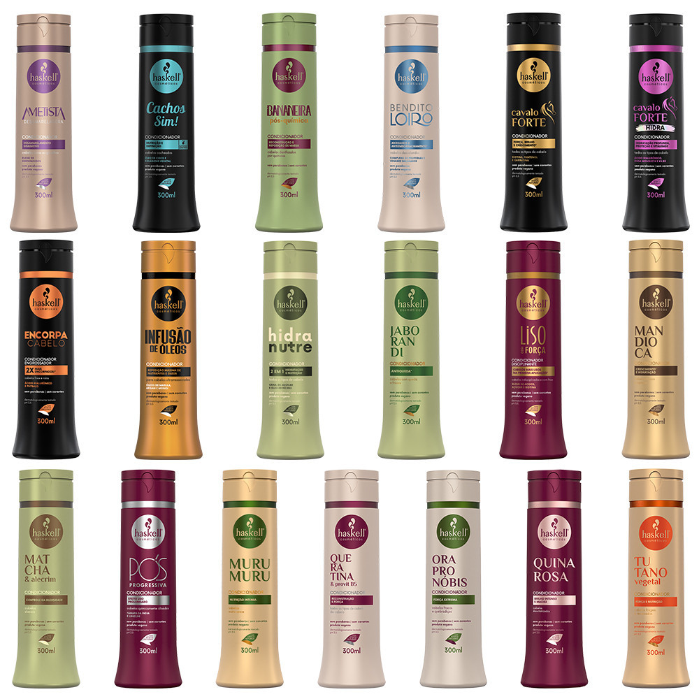 Condicionador Haskell 300ml em Oferta na Shopee