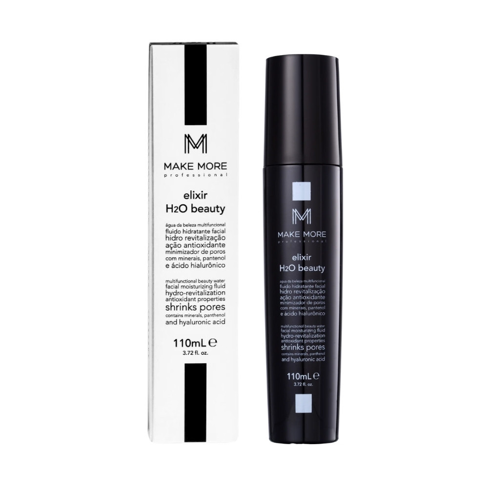 Elixir da Beleza H20 Beauty Make More Hidratante Facial 110ml Dimimui Poros em Oferta na Shopee