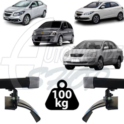 Rack Teto Resiste Sport Meriva Corolla Onix Prisma 230 100kg
