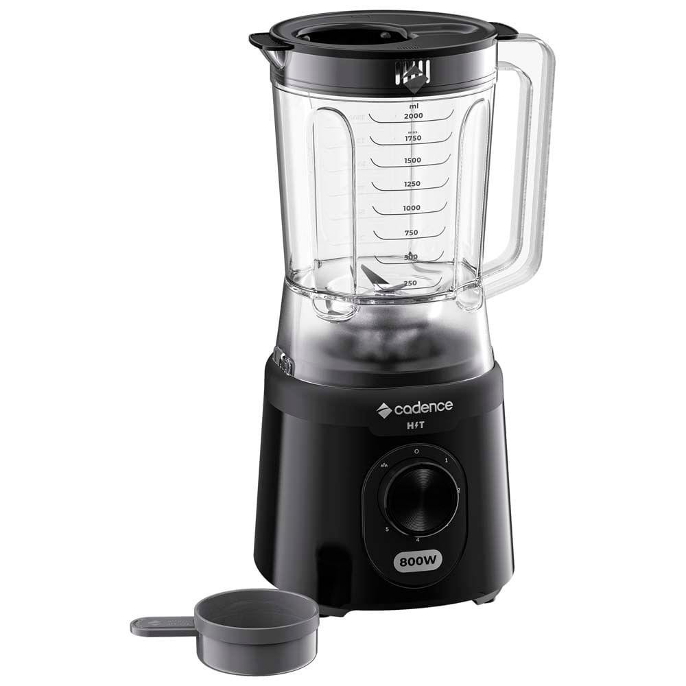 Liquidificador Cadence Hit, 800W, 2,5L, 5 Velocidades, Preto - LIQ200 220V em Oferta na Shopee