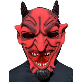 Máscara Halloween Terror Diabo Lucifer Carnaval Fantasia Assustador Dia das Bruxas Festa dos Caretas em Oferta na Shopee