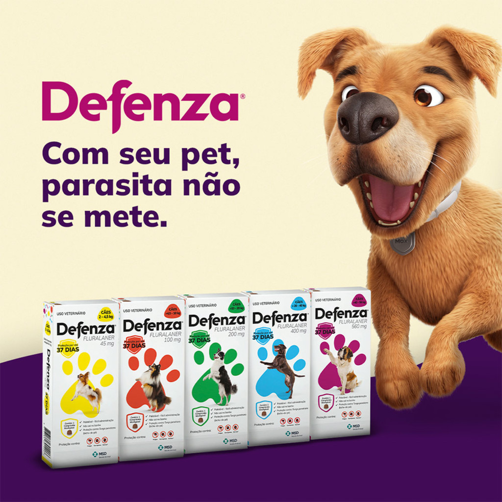Defenza MSD Antiparasitário para Cães Original em Oferta na Shopee