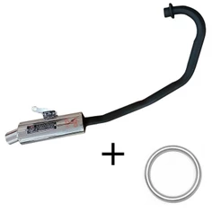 Escapamento Fan 160/ Titan 160/ Start 160 Mini Turbo Fortuna