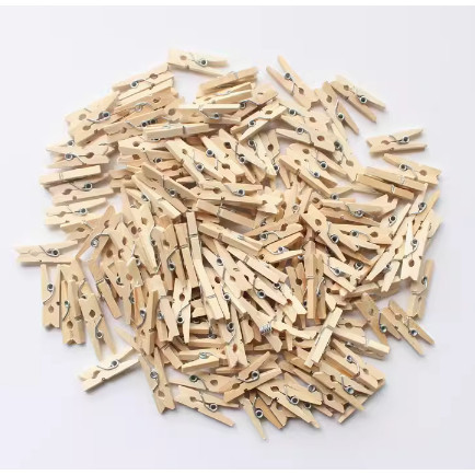 100 Mini pregador / Mini prendedor 2,5cm pronto entrega