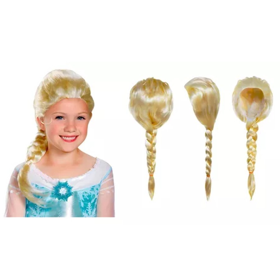 Peruca Elza Frozen para Fantasia - Unidade