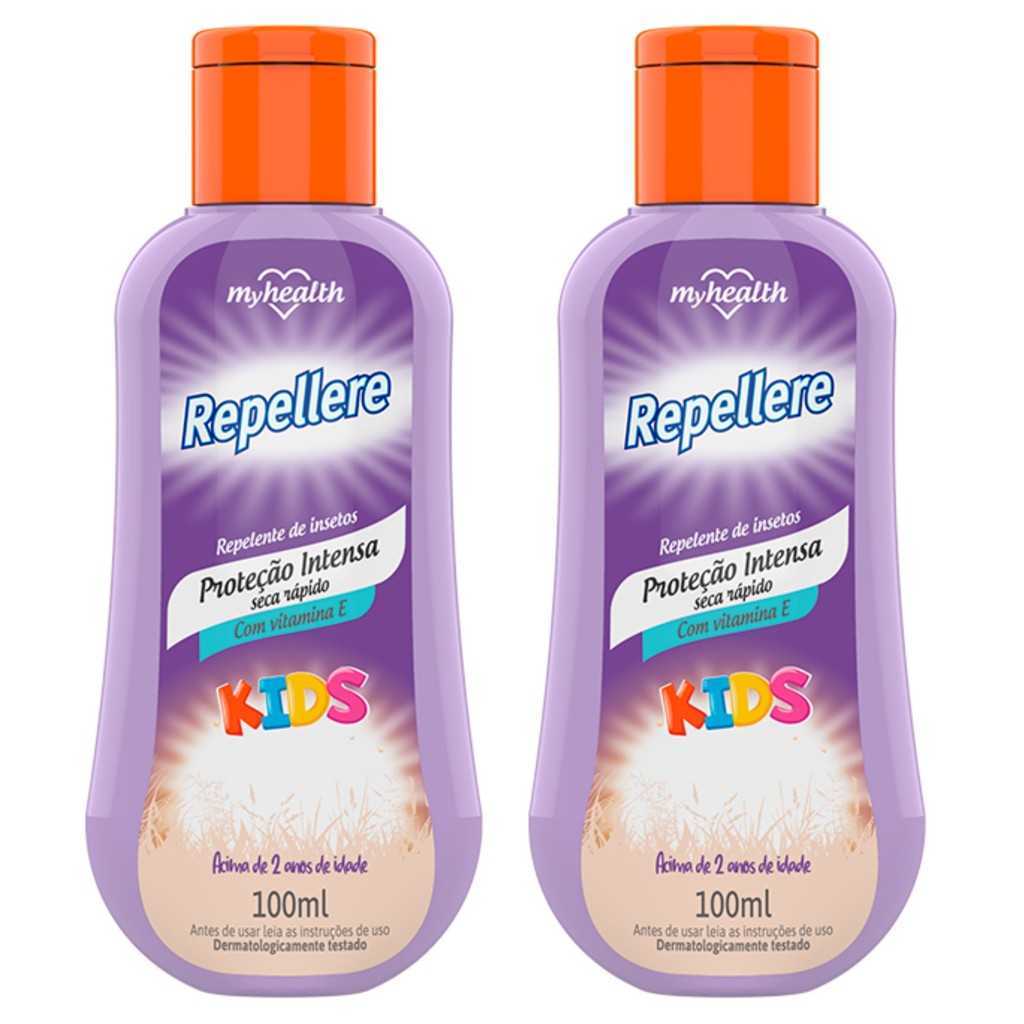 Kit 2 Repelente De Insetos Kids 100Ml Repellere - My Health