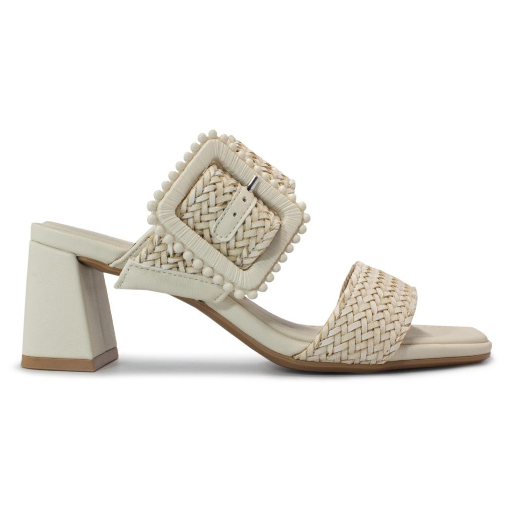 Tamanco Vizzano Feminino Tiras Duplas Salto Bloco 6530.103 - Women Shoes