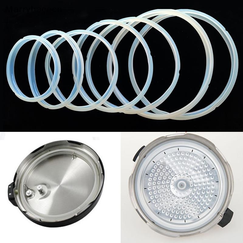 [MAR] 18/20/22/24cm Silicone Junta De Borracha Tampa Do Fogão Anel De Vedação Substituição Da Panela De Pressão Elétrica