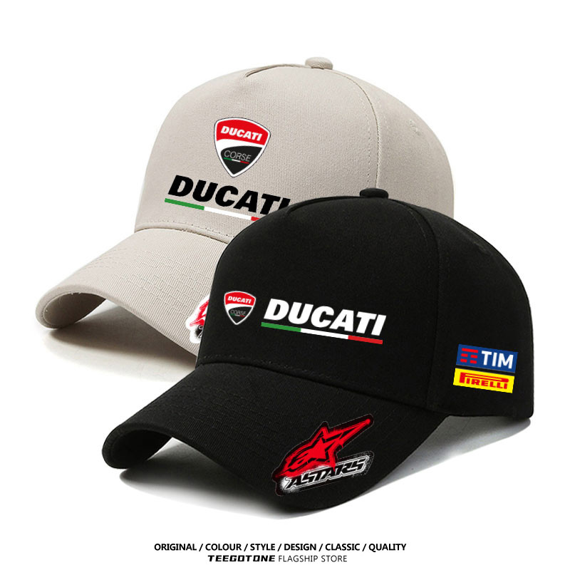 DUCATI Motocicleta Ao Ar Livre Equitação Entusiastas motogp Guarda-Sol casual Ajustável Boné De Beisebol Unissex 0306
