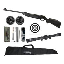 Carabina Rossi Dione Sport Gás Ram Nitro 5,5mm + Kit Pro