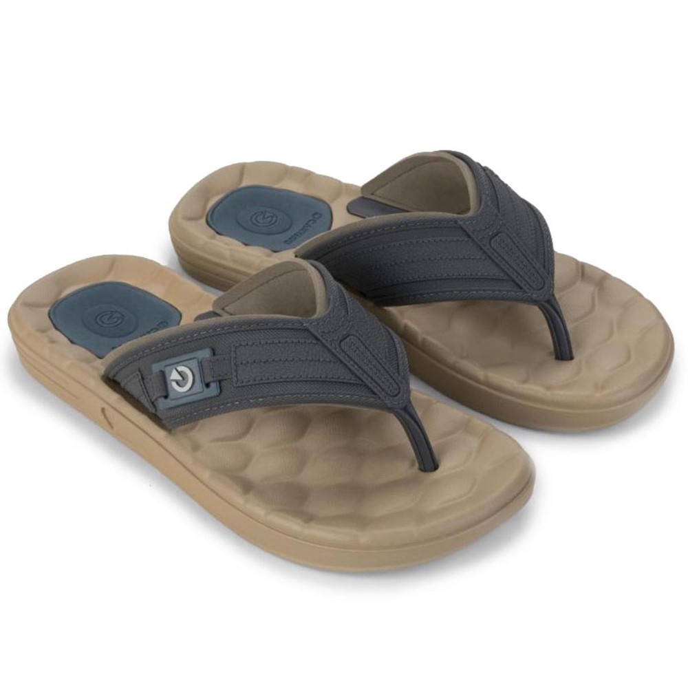 Chinelo Cartago Egeu III Masculino - Bege e Marinho - Men Shoes