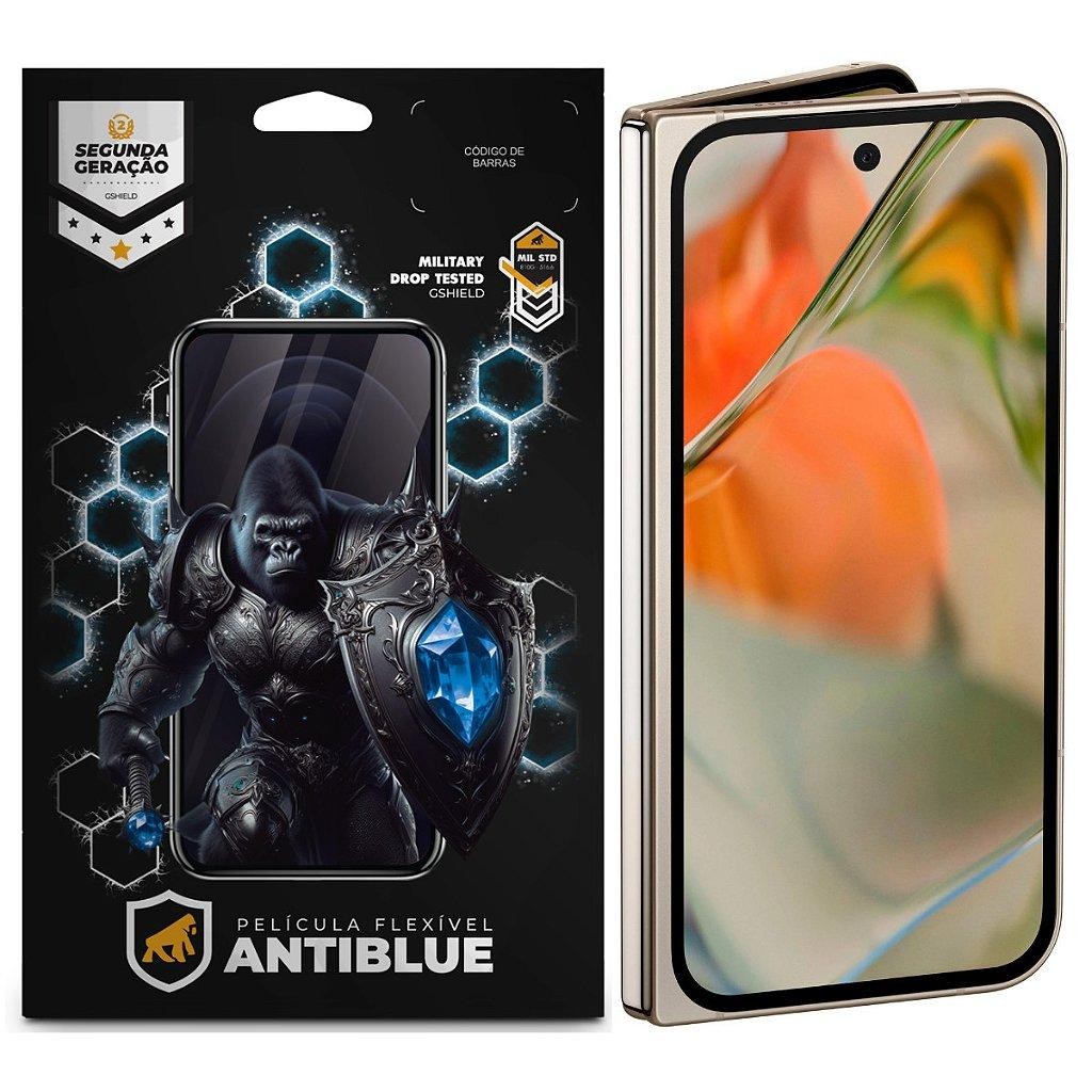 Película AntiBlue para Google Pixel 9 Pro Fold - Proteção Contra Luz Azul Riscos e Impactos Gshield