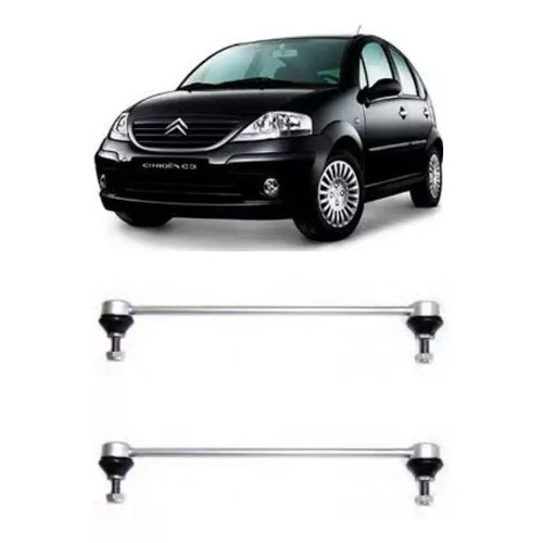 Par Bieleta Estabilizadora Dianteira Citroen Aircross C3 C4 C3 Picasso DS3 Peugeot 2008 206 207 208
