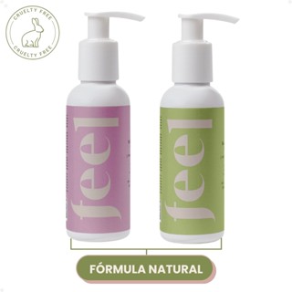 Kit 2Un Sabonete íntimo Diário Hidratante E Refrescante Ph Neutro Higiene Vaginal Feminina Feel Vegano em Oferta na Shopee