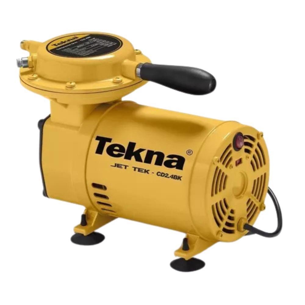 Compressor de Ar Direto 1/2 HP 45 PSI Bivolt CD2.4BK TEKNA - Home & Living