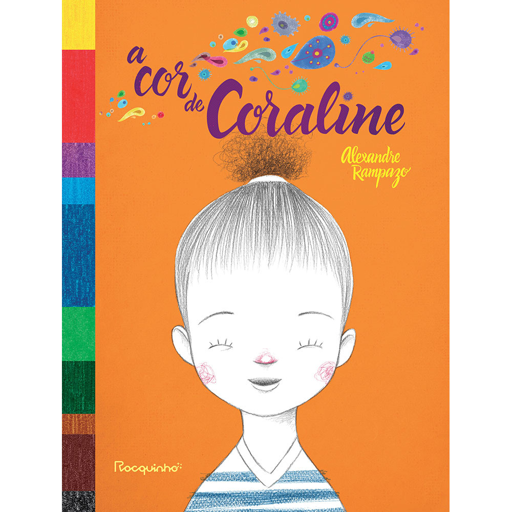 Capa do livro A cor de Coraline