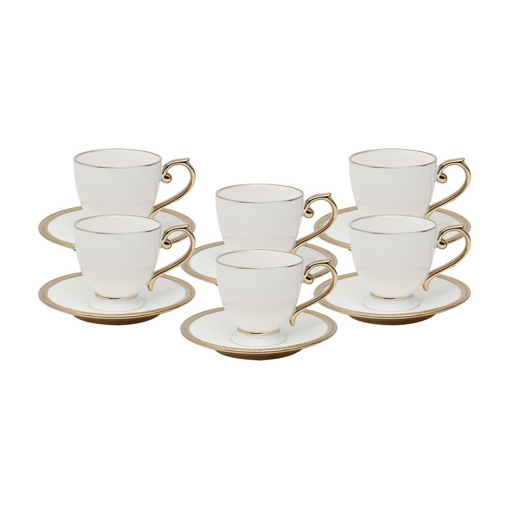 6 Xícaras para Chá Wolff Paddy de Porcelana 200ml em Oferta na Shopee