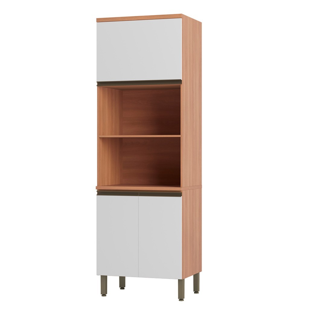Paneleiro Torre Quente Telasul Macadâmia 70cm Para Micro e Forno