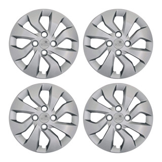 Calota Aro 14" Prata Mod Onix Prisma 2017 / 2020 (Jogo c/ 4 Calotas) Grid - 373CB-PTA-E em Oferta na Shopee