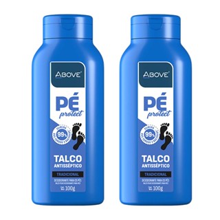 Kit 2 und Talco Above Pé Protect Tradicional 100g em Oferta na Shopee
