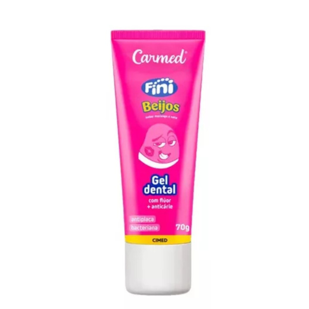 Gel Dental Carmed Fini Beijos 70g