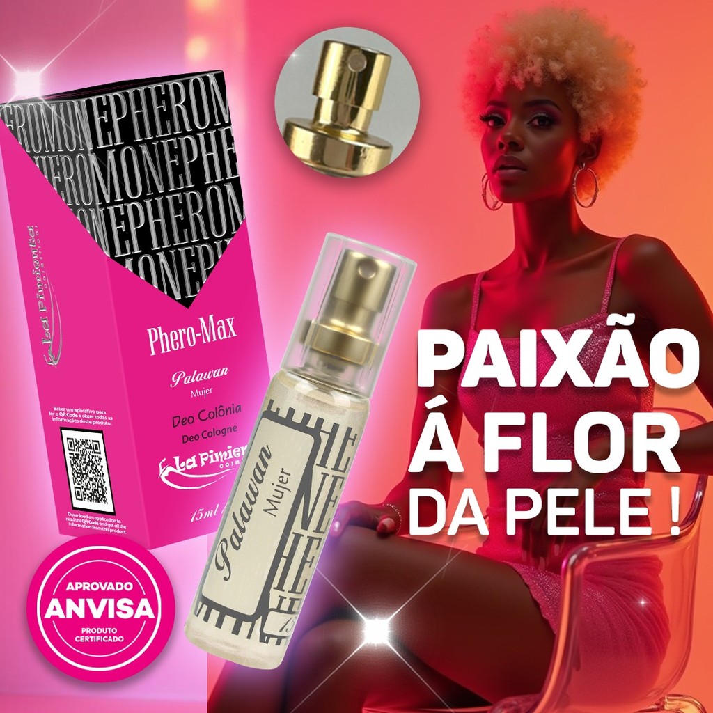 O SEU CHEIRO PODE SER A SUA ARMA SECRETA – PERFUME AFRODISÍACO PALAWAN
