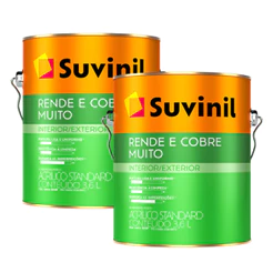 Tinta Rende & Cobre Muito Cores Básicas 3,6L C/ 2 Und Suvinil